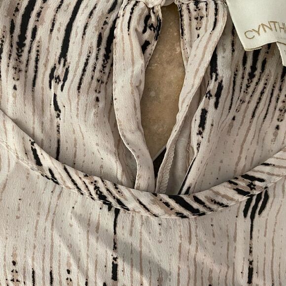 Cynthia Rowley S Silk Blouse - Picture 7 of 9